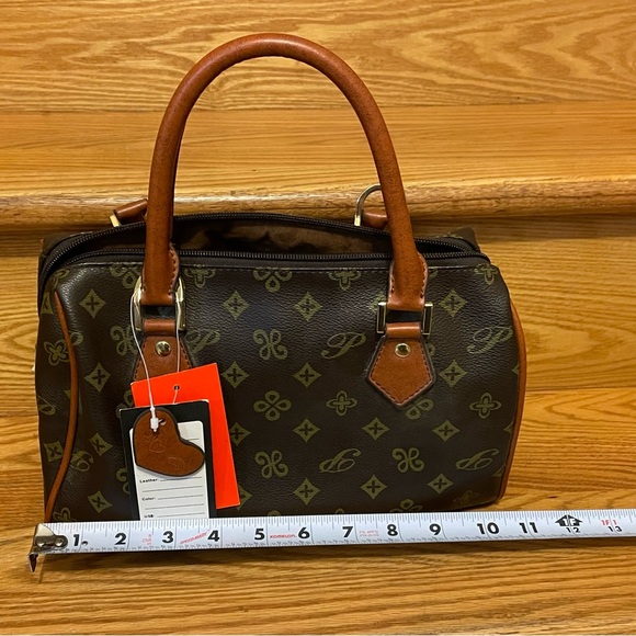 NWT Elegant Brown DIOPHY Monogram Woman’s Handbag Purse - Picture 11 of 15